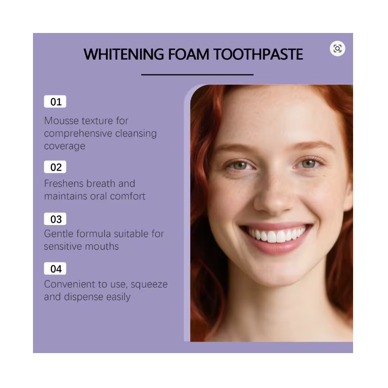 DIPSEVEN Purple Teeth Cleaning Powder - Color-Correcting Whitening Powder