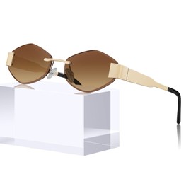 STGATN Trendy Fashion Women's Sunglasses - Lightweight Metal Frame Everyday Wear ST2301