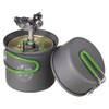Optimus Crux Lite Solo Camping Stove grey/green 2019 camping cooker