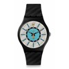 Swatch Unisex Casual Watch Black Bioceramic Quartz Good to GORP