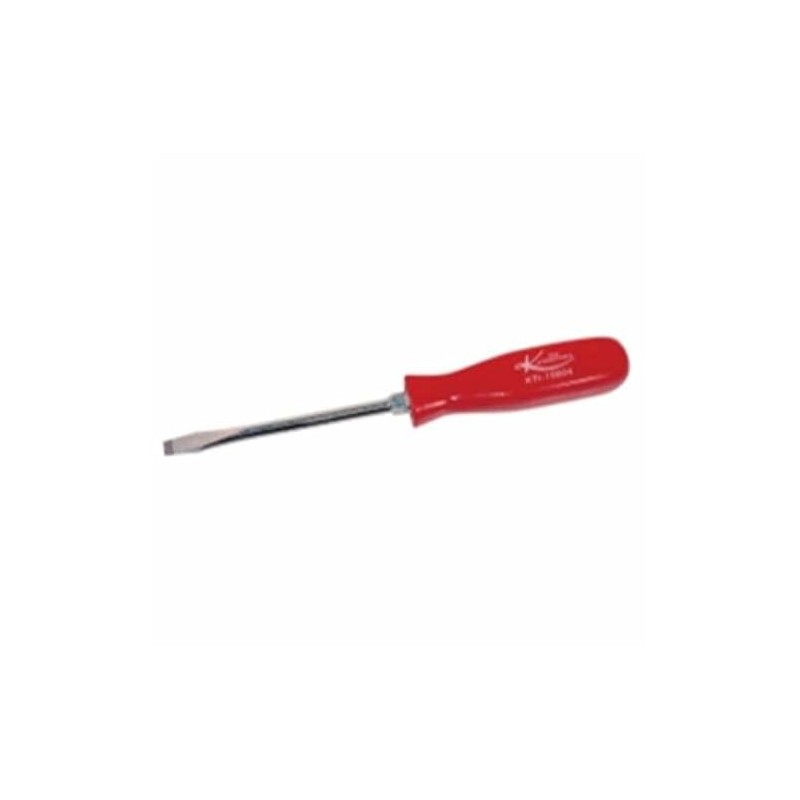 K Tool International 4 in. Slotted Screwdriver with Red Square