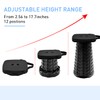 LUXJET Collapsible Stool Portable Load Capacity 484 LB for Camping