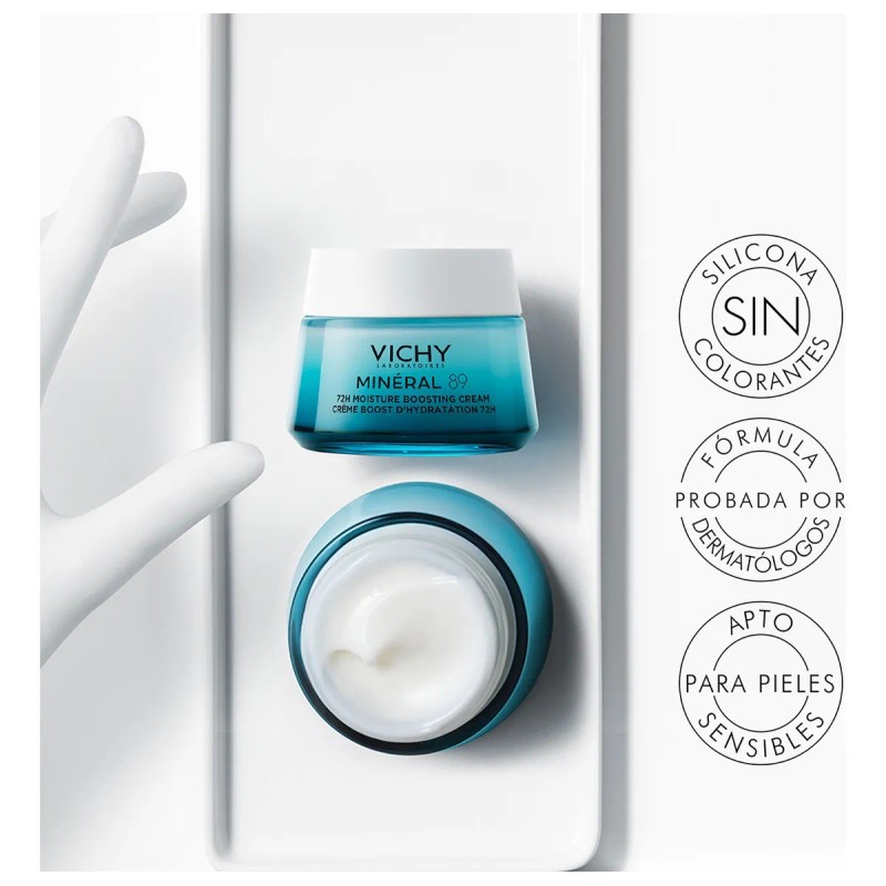 Crema Hidratante Vichy Minéral 50ml Todo Tipo Piel Día Noche