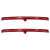 YHMTIVTU Red LED Fender Blades Brake Running Tail Light Fit