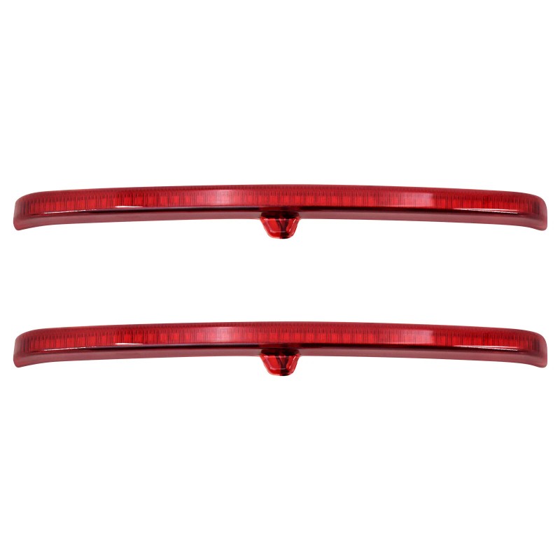 YHMTIVTU Red LED Fender Blades Brake Running Tail Light Fit
