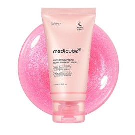 [medicube] PDRN Pink Caffeine Overnight Wrapping Mask : SLEEP, SHED, AND GLOW!:_1ea