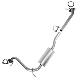 Northeastern Exhaust | Stainless Steel - Resonator Pipe Exhaust Compatible for Honda Fit 2009-2013 1.5L Automotive Replacement Part | Include Free Gaskets and Clamp