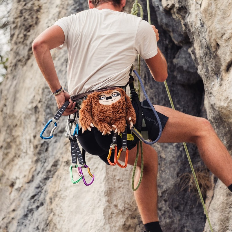 YY Vertical Sloth Rock Climbing Chalk Bag, Perfect for Both
