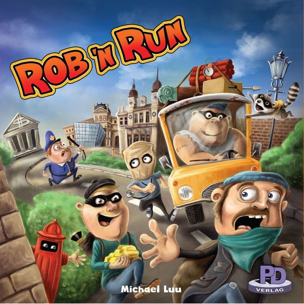 Rob N Run Game Board Games