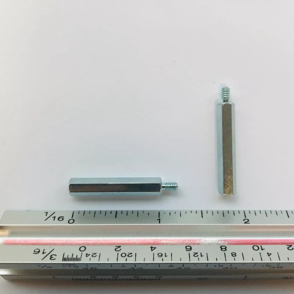 No Brand (PKG of 20) Standoff, 3/16” Hex, M-F, 4-40,