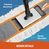 CLEANHOME 24" Commercial Dust Mop for Floor Cleaning, Heavy Duty