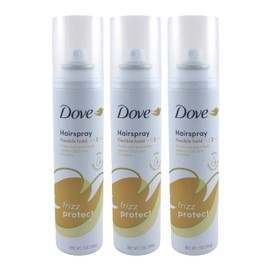 Dove Style + Care Flexible Hold Hairspray, Strong Hold 7 oz ( Pack of 3)