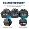 ARMORAIN 120-140L large Capacity Airtight Waterproof Travel Dry Bag,Equipped with