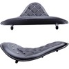 Black Motorcycle Cushion Spring Solo Seat Compatible with Honda Rebel