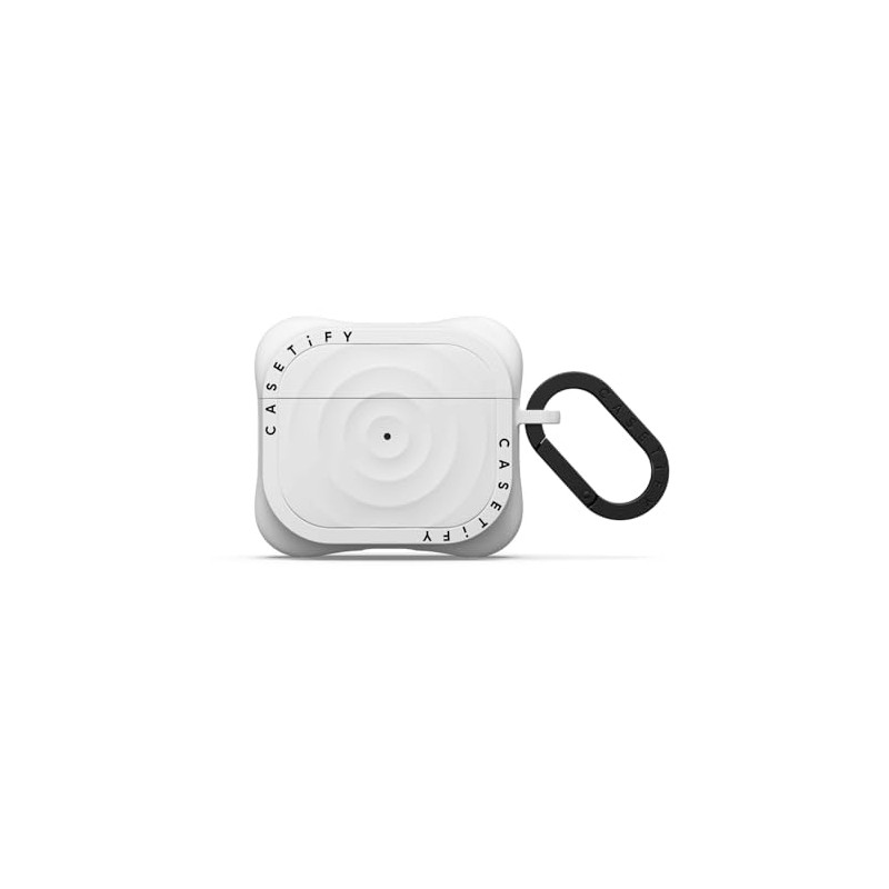 CASETiFY Ripple Airpods (3rd Gen) Case with Ring - White