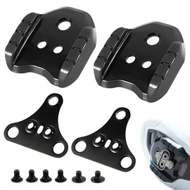 Mineup 2 Stücke Fahrrad Cleats, Fahrrad Schuhplatten, Fahrradpedaladapter, Schuhe Adapter Cleats, SPD Cleats Set, Fahrradschuhe Cleats für Radfahren Rennrad Cycling Cleats Pedalen