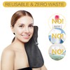 KinHwa 6 Pack Microfibre Face Cloth Flannel Makeup Remover Cloth