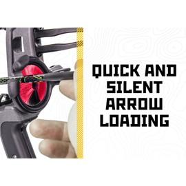 Trophy Ridge Whisker Biscuit Kill Shot Arrow Rest, Medium, Red