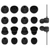 IiEXCEL 8 Pairs Replacement Compatible with Beats Flex Earbuds Eartips,