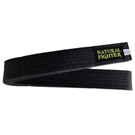 MMASPORT The Fight Evolution Karate Judo Aikido Taekwondo Belt for Martial Arts in Basic Cotton (Black, 300.00)