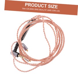 DOITOOL Practical Earphone Cable 8 Strands Oxygen- Copper Mic DIY Earphone Maintenance Wire 3.5mm Audio Cable Headset Wire