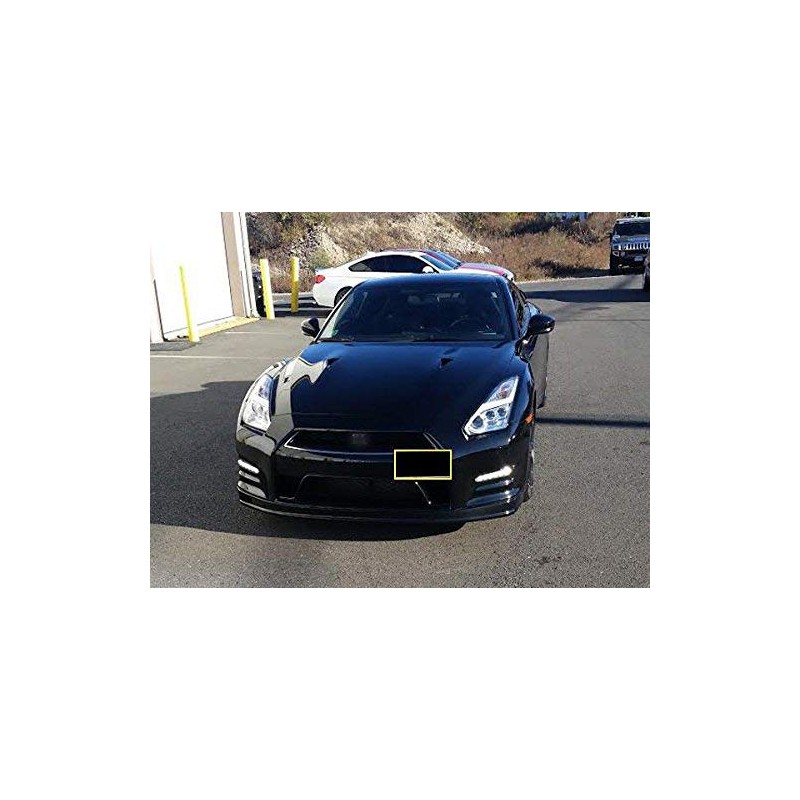 x xotic tech Front Bumper Tow Hook License Plate Mounting