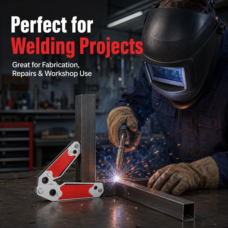 Adjustable Welding Magnet for Steel Fabrication – 20°–200° Magnetic Angle