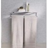 Kohler K-27352-BN Draft 24" Towel Bar Frame, Vibrant Brushed Nickel