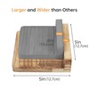 PHOENANCEE 12.7x10x4cm, Wooden Square Floating Shelves, Compact Style Mini Wall