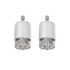 2 Pcs 550 24V 40000RPM Electric Motor for Kids Ride On Car, RS550 24 Volt Motor Gearbox Accessories for Children Ride On Toys Replacement Parts