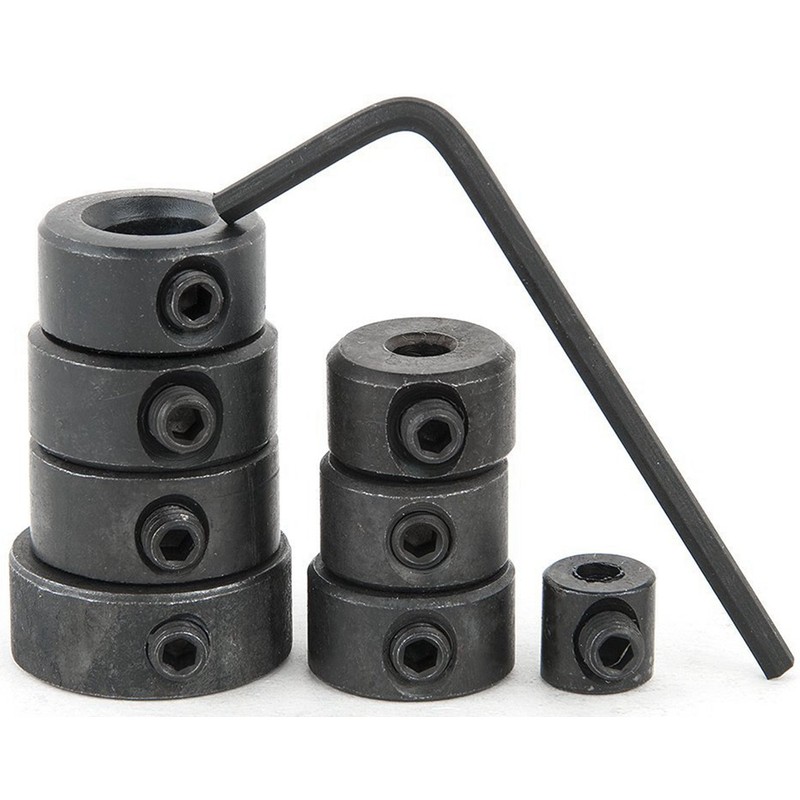 8 pcs/set Drill Stopper Drill Stop Ring 3-16mm Inner Diameter