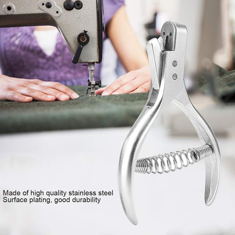 Kodrily Pattern Notcher, Stainless Steel Single Hole Punch, Ergonomic Slot