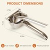 Heavy Duty Metal Lemon Squeezer-Stainless Steel Manual Fruit Juicer Hand