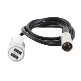 Wheelchair Joystick Controller Charging Cable Electric Motor Power Fast Charging Line Accessory 12‑24V