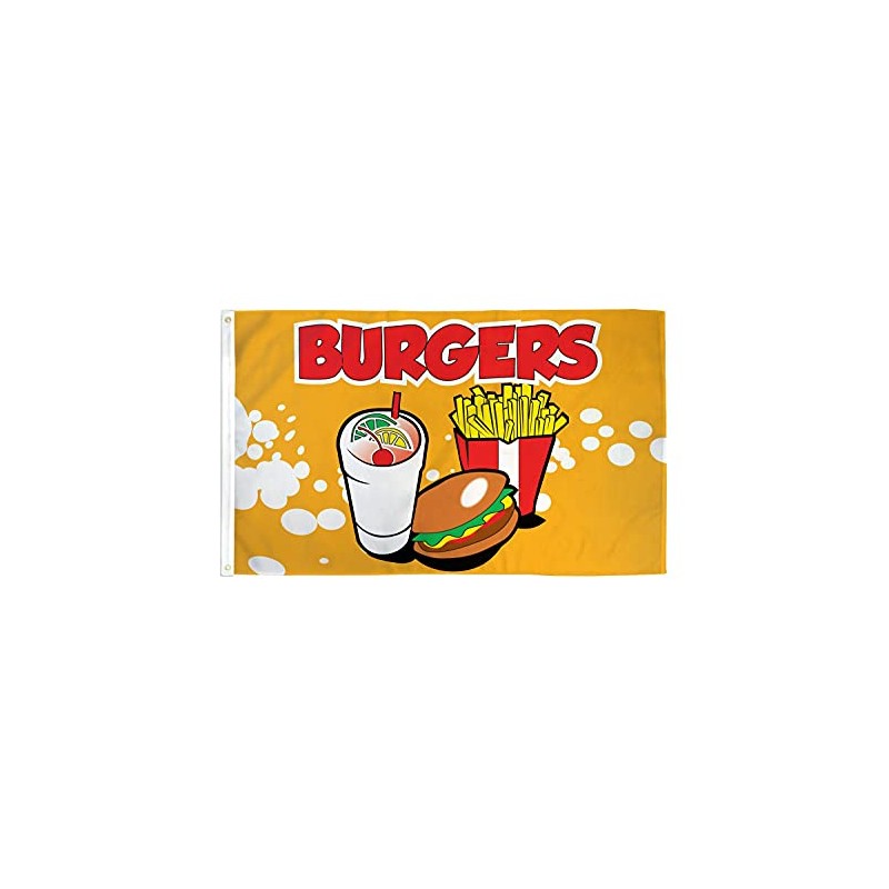 AZ FLAG - Hamburg Fast Food Flag - 150 x
