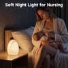 AUGE LIGHT Marble Touch Lamp, Cordless Rechargeable LED Night Light,