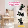 Adorable Black Kitty Money Bank, Sturdy Piggy Bank