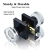 coolnews Matte Black Door Knob Glass Door Knobs Interior Privacy