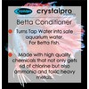Crystalpro Betta Water Conditioner Treats 660 Gallons - Concentrated Betta