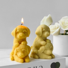 Dog Resin Casting Mold - Animal Silicone Mold for Candle Making & Home Decor