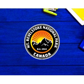 Mount Revelstoke National Park British Columbia Canada Sticker 3"