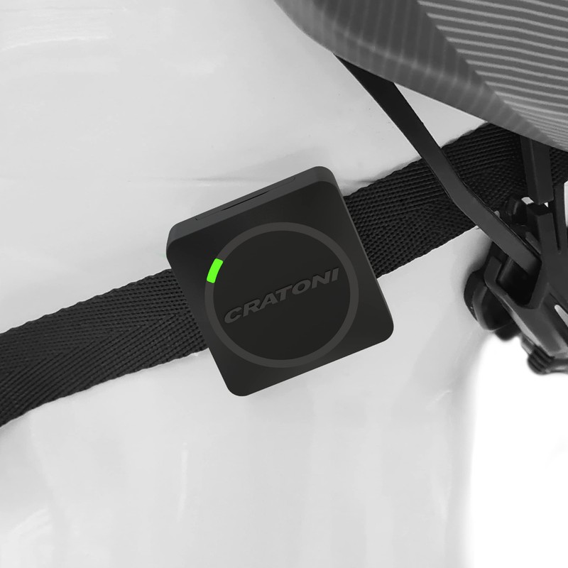 Cratoni Unisex - Adult C-Safe Crash Sensor, Black, One Size