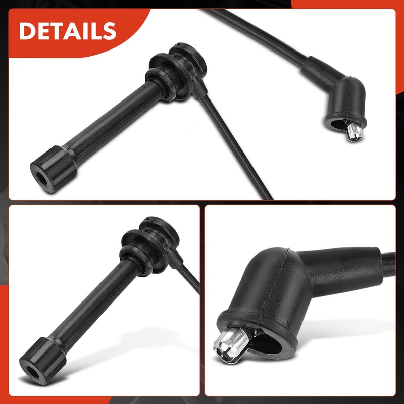 A-Premium Spark Plug Wire Set Compatible with Nissan Frontier Xterra