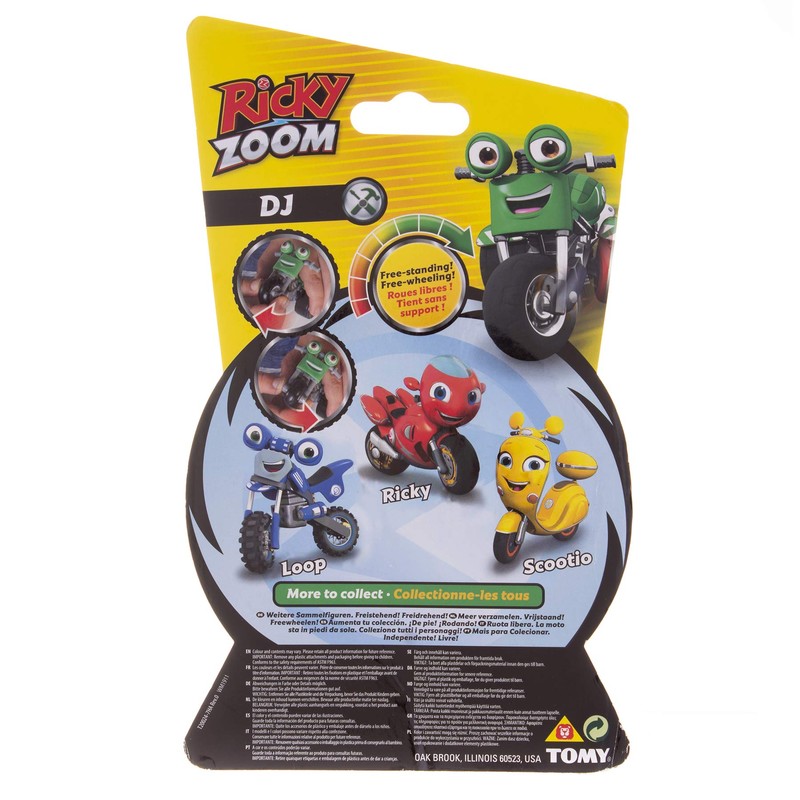 Ricky Zoom Vehículo de Juguete Racers Dj