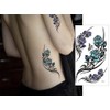 KING HORSE hm341 Tattoo Sticker Flower [Regular Size, Pack of