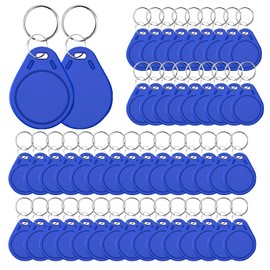 Aepiraza Ultralight C ULC RFID Key Fob, 13.56MHz Contactless Ticket IC MF0ICU2 RFID Key Fobs, NFC Key fob Token Tag Key Cards Compatible with Upgraded SAFLOK, KABA, ONITY and Salto Locks (50Pcs,Blue)