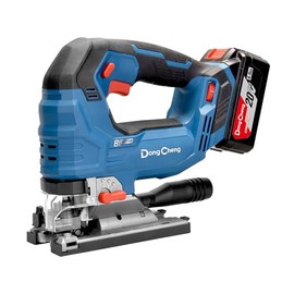 Dong Cheng 20V MAX Jig Saw, 3,500 Blade Speed, Cordless, Brushless Motor, LED Light (Jig Saw)