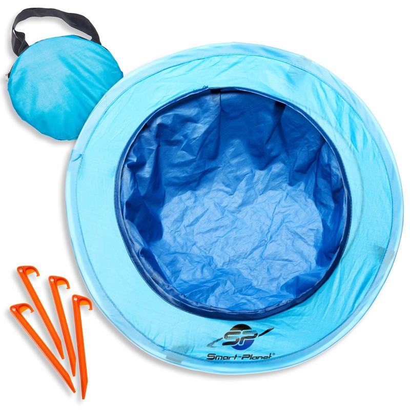 Smart-Planet Pop Up Baby Pool for Beach, Blue, 20 x