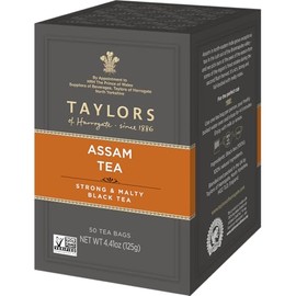 Taylors of Harrogate Pure Assam, 50 Teabags, (Pack of 6)