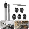9PCS HSS Spot Welding Drill Set Spot Weld Cutter Drill